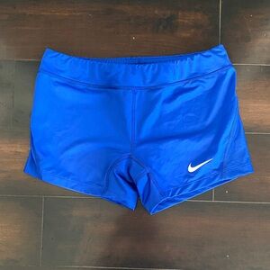 Nike Vibrant Royal Blue Athletic Game Shorts Size Large
